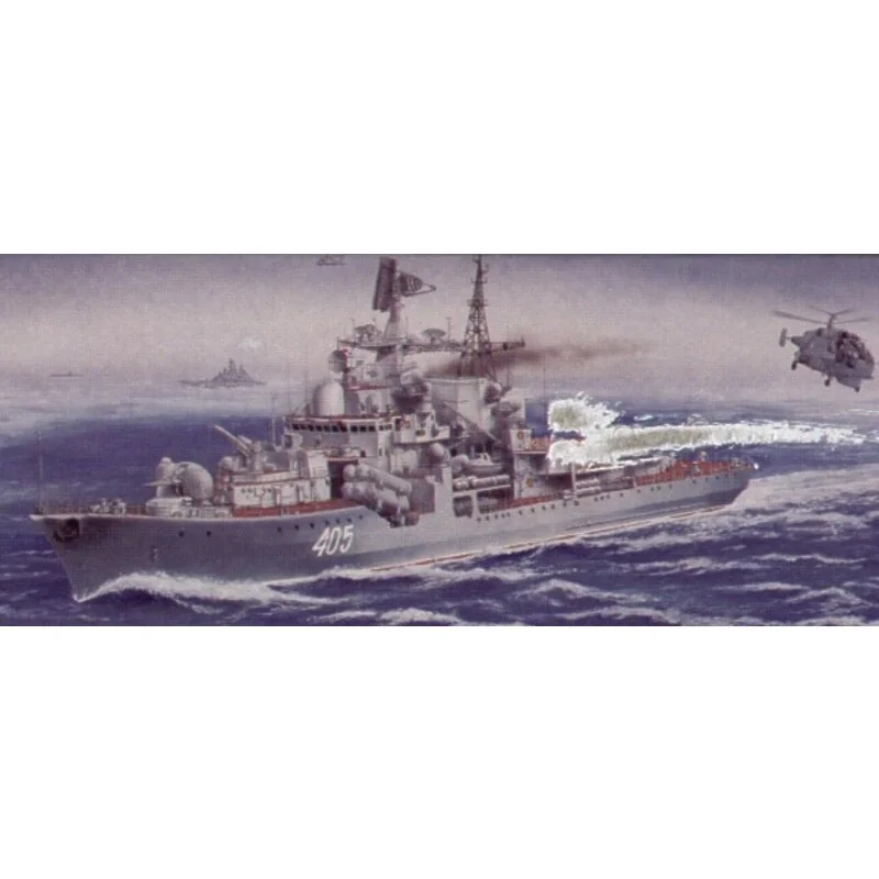 Trumpeter Maquette Bateau Destroyer Type 956 De Classe Sovremenny – Image 2