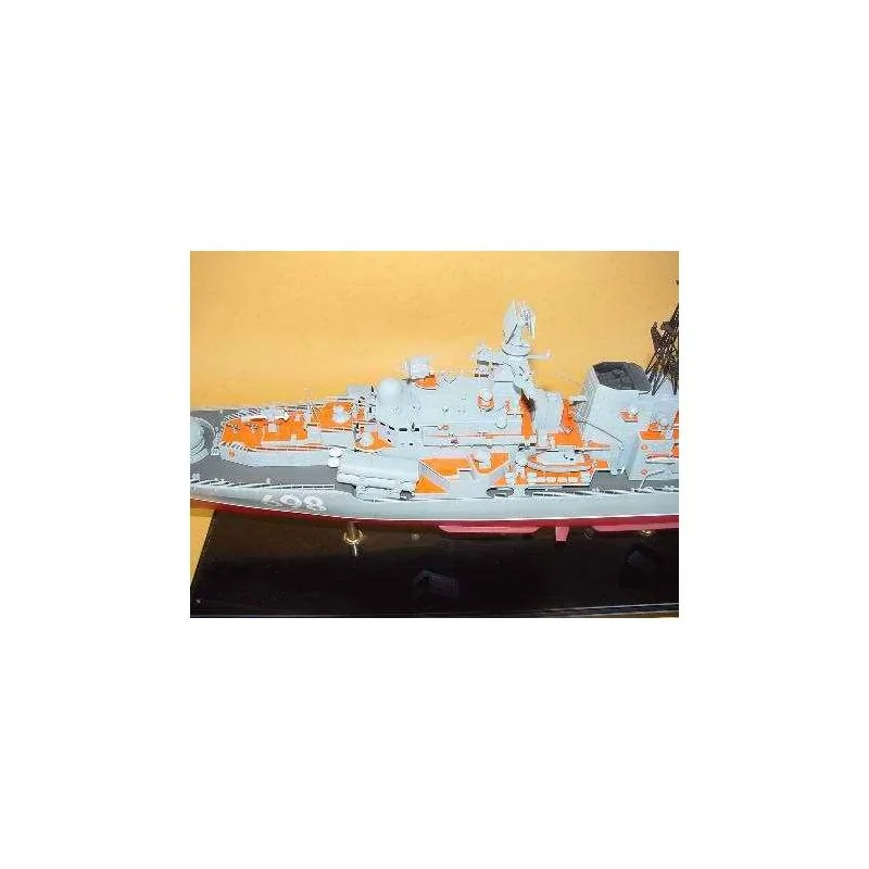 Trumpeter Destroyer Type 956E De Classe Sovremenny 956E Avec Rampes En Laiton Photodécoupé Et Mâts – Image 7