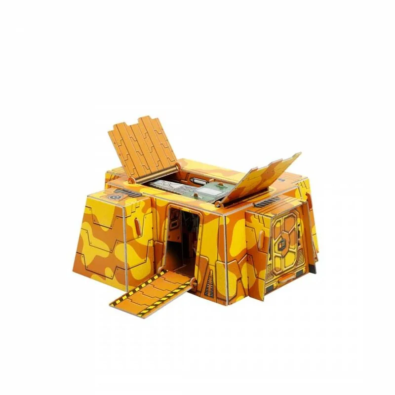 Maquette Carton Station D'observation (Bunker Et Radar) – Image 3