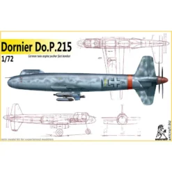 Maquette Avion Dornier P.215 Bombardier Rapide à Propulsion Allemande