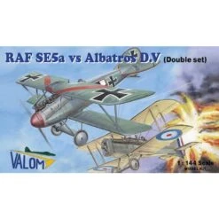 Maquette Avion RAF SE.5a Vs. Albatros DV (Dual Combo Avec 2 Kits De Chaque)