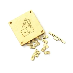 WOODEN CITY Maquette Jeu De Société Domino Mini