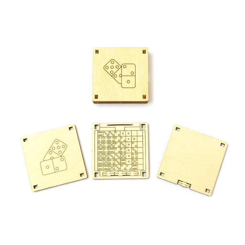 WOODEN CITY Maquette Jeu De Société Domino Mini – Image 7