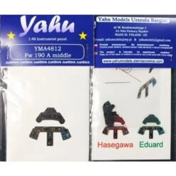 Focke-Wulf Fw 190A Mi Version Tableaux De Bord Photodécoupe. Coloré. Prêt à Tenir Dans Un Modèle (JustStick) (conçu Pour être Ut