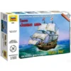 Zvezda Maquette Bateau Anglais Galleon Golden Hind